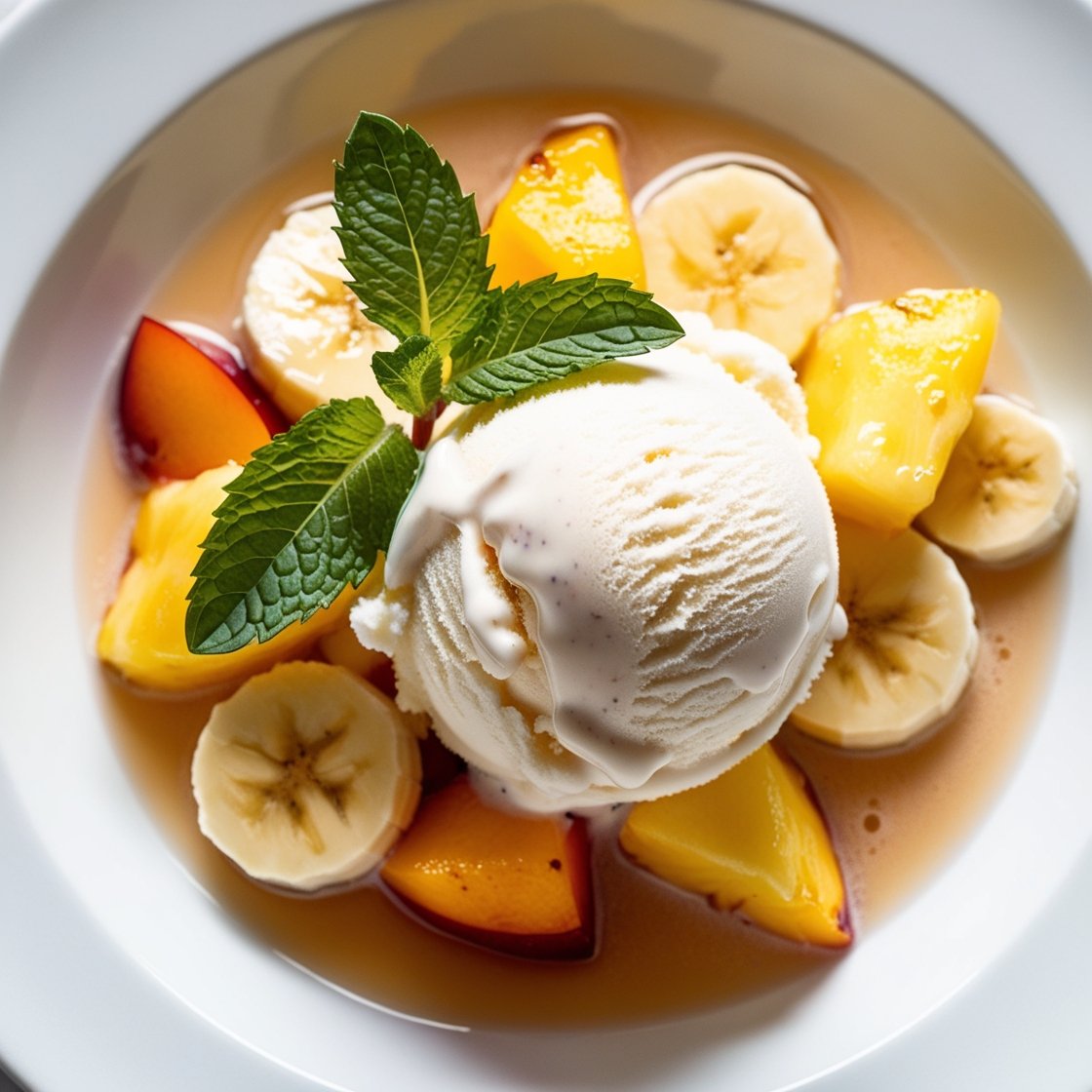 Frutas Flambadas: Uma Sobremesa Irresistível