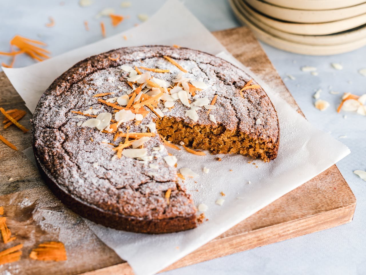 Bolo de Cenoura Fit com Aveia: Nutritivo e Delicioso