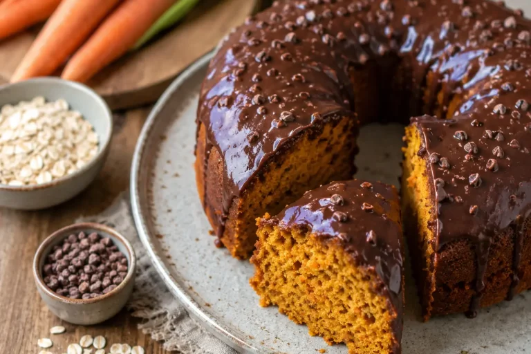 Bolo de Cenoura com Farinha de Aveia Opção para o Lanche Saudável